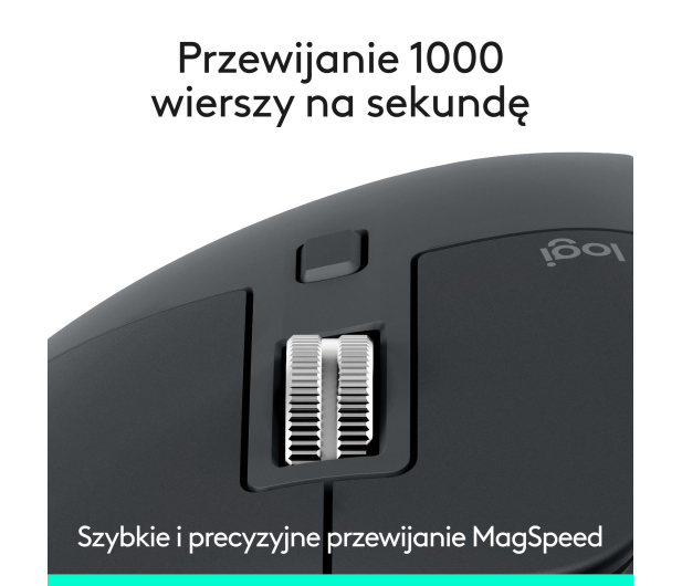 LOGITECH MX Master 3SE Grafit 910-007501 - 1365777 - zdjęcie 3